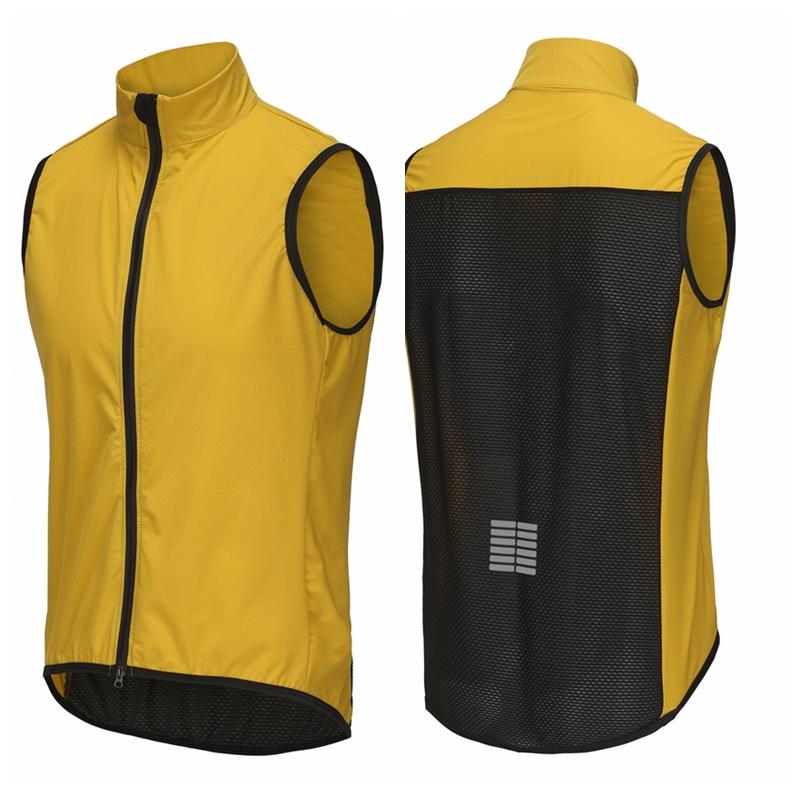 Rsantce Men Jerseys Windproof Lightweight Cycling Sleeveless Jacket Mtb Bike Uniform Bicycle Jersey Clothing Vest