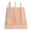 Raprance Wooden Spools Thread Holder Stand, Thread Organizer for Fly Fishing Tying Materials