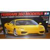 Tamiya 1/24 Серия спортивных автомобилей №. 242 Ferrari 360 Modena Желтая версия Пластиковая модель 24242