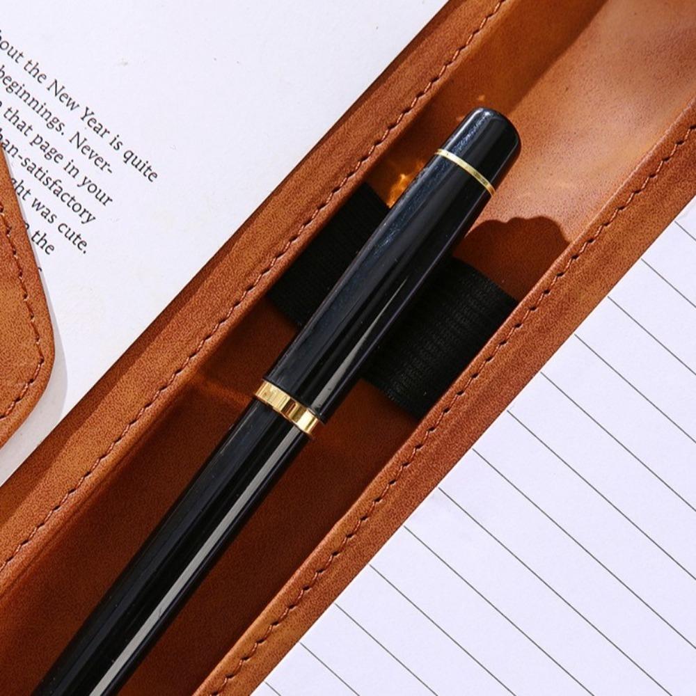 A4 Leather Contract File Folders File Storage Business Stationery Folder  Interview