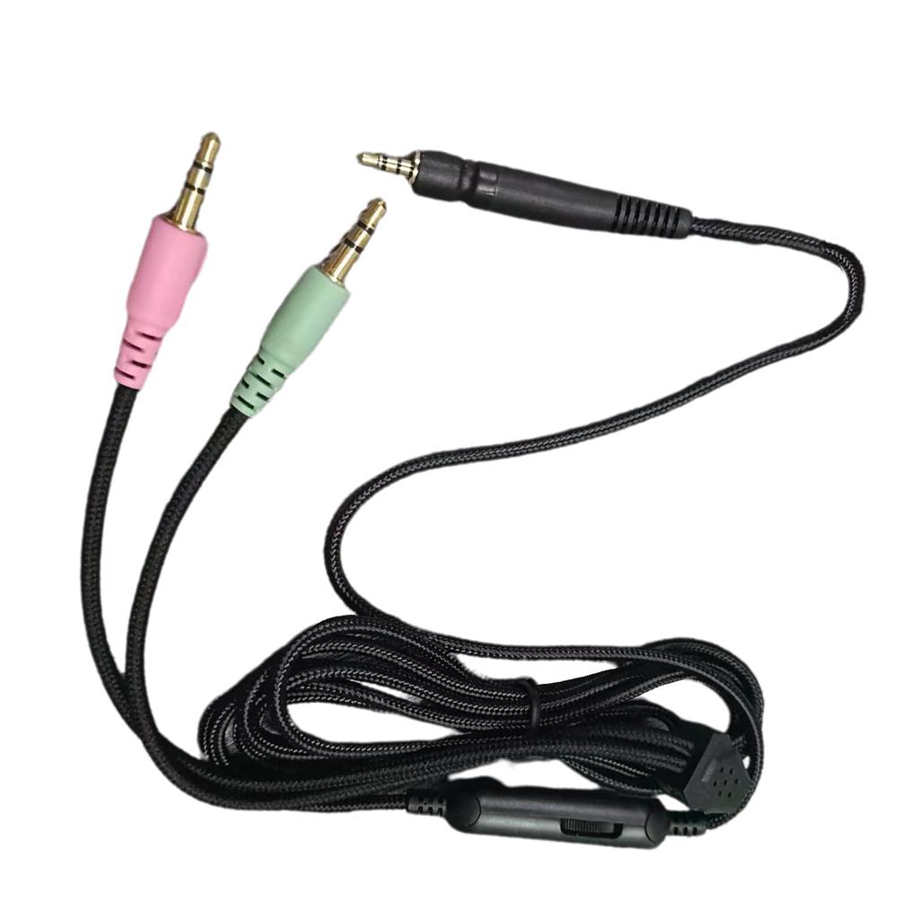 Нейлоновый плетеный кабель UNP для ПК для наушников Sennheiser GSP350/500/600/670G4MEONE, шнур, лучшие звуковые диапазоны, удобный для пользователя