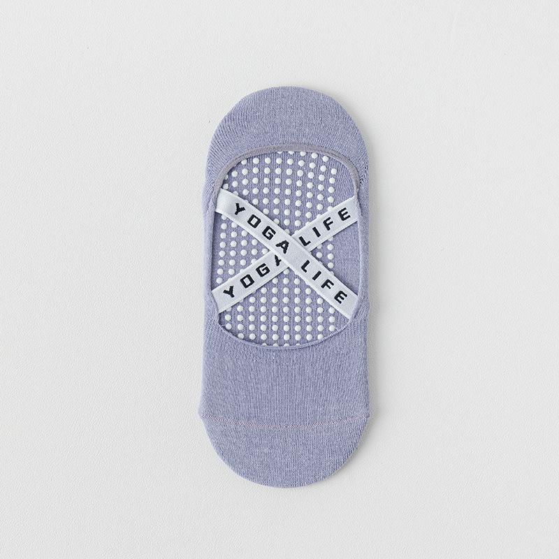 Women's Invisible Spandex/Nylon/Cotton Thin Boat Socks Non-Slip Yoga Band Cuff Indoor Dancing Cute Trendy Spring Summer High
