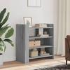 VidaXL Buffet Sonoma Grey 73.5x35x75 Cm Engineered Wood, Cabinet, Sideboard, Storage Cabinet, Cupboard, 848393