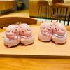 Adorable Cartoon Pig Keychain Set Cute Pvc Key Ring For Couples And Friends