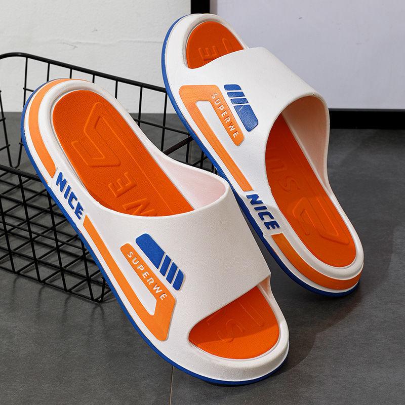 Летние мужские тапочки, модные мужские уличные спортивные тапочки, Нескользящая обувь на платформе, пляжные шлепанцы, мужские сандалии