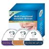 Dental Orthodontic Braces Invisible 3 Stages Tooth Appliance Aligners Trays Teeth Straightener Retainer Alignment Trainer Mouth