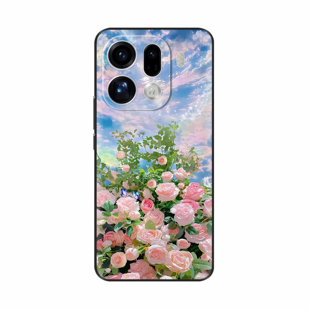 Чехол для OPPO Find X9 Pro X9Pro Мягкий Силикон ТПУ Защитная Задняя Крышка Для Oppo Find X9 Чехол Ударопрочный ТПУ Чехол для Телефона Funda