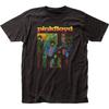 Футболка Pink Floyd Психоделические цвета Мужская Рок-н-ролл Классическая футболка Новая Черная