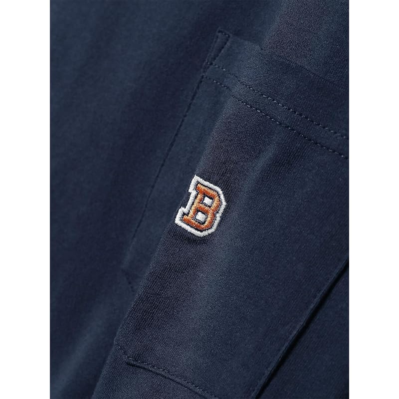 [Beams] S/S TEE B logo pocket T-shirt men's NAVY M 11041320803