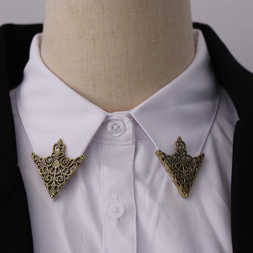 Jewelry Accessories Collar Pin Lapel Clip Collar Clip Lapel Pin Brooch Shirts Collar Blouse Collar