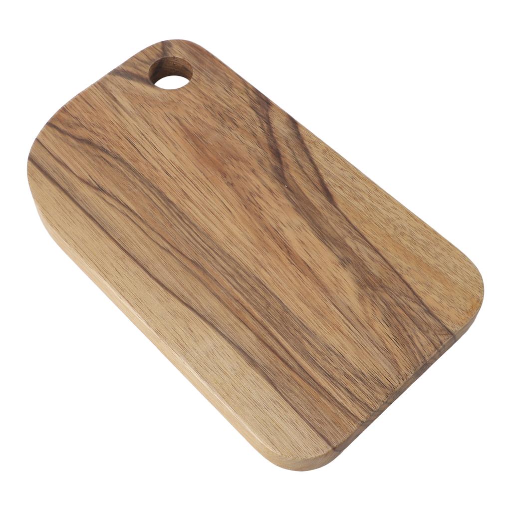 Деревянная разделочная доска с отверстием для подвешивания 11,4 X 6,7 X 0,8 дюйма Деревянная разделочная доска Поднос для пиццы для K