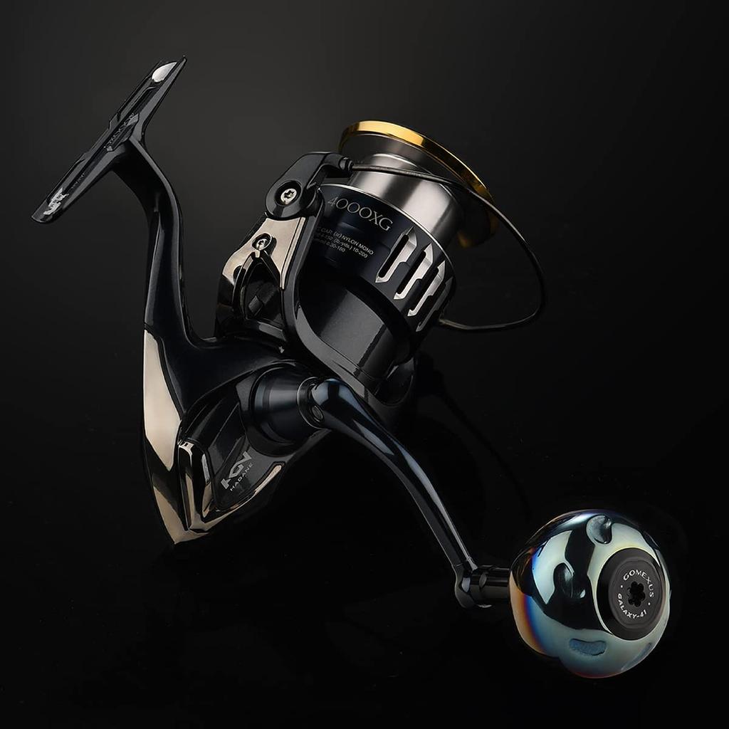 Ручка катушки Gomexus T35 титановая Daiwa Type S Shimano Type A Twin Power Regalis Vanquish сменная ручка 35 мм совместима со спиннингом