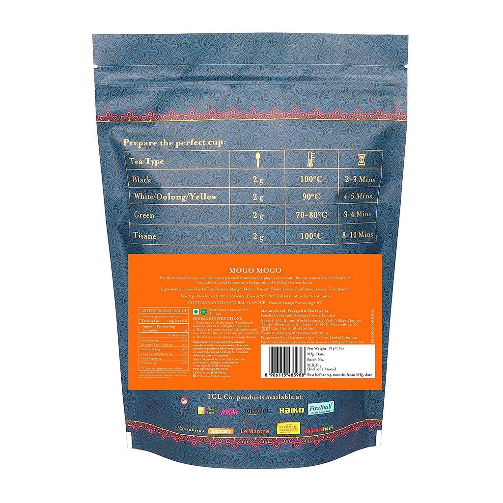 Mogo Mogo Green Tea (50 G), Mogo Mogo Green Tea, TGL Co.