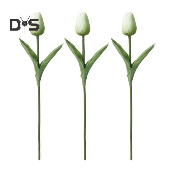 3 шт. искусственных тюльпанов, поддельные тюльпаны с гибкими стеблями, реалистичные искусственные тюльпаны для самостоятельного создания цветочных композиций, украшений для дома, свадьбы, вечеринки