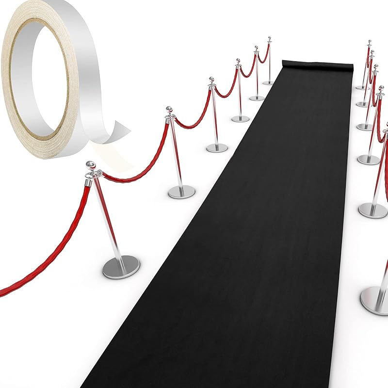 Shappy Фиолетовый Ковровая дорожка для вечеринки Толщина 55 г/м² с ковровым скотчем Коврик для прихожей для выпускного свадебного торжества Танцпол Уличные аксессуары(2,6