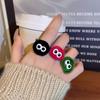 Adorable Coal Ball Plush Ring for Girlfriend - Cute and Fun Index Finger Accessory for Autumn and Winter
