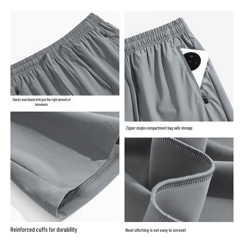 Warrior Men's 2026 Summer Breathable High-Stretch Casual Shorts