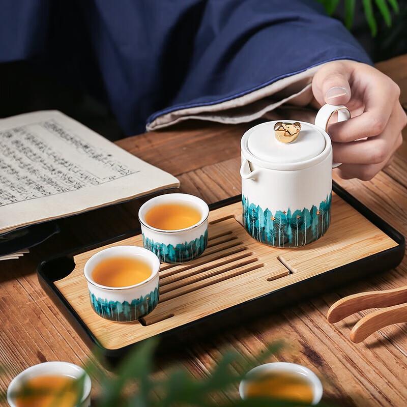 Чайный сервиз Weidu Water Delight Маленькая птичка керамический