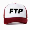 Кепка-бейсболка Suicideboy Ftp Унисекс Харадзюку Мода Хип-хоп Повседневная Регулируемая Сетчатая Кепка-тракер