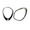 2x Car Lamp Ring Cover Case Replacement Headlight Frame Cover Housing Decoration Stickers for R60-Countryman John-Cooper