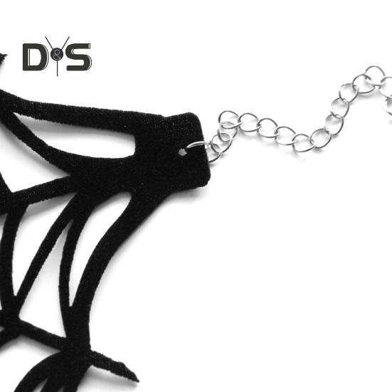 Паутина цепочка на палец ажурный паук декор регулируемая готическая цепочка на руку Хэллоуин вечеринка карнавал пасхальный день браслет кольцо