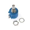 1 Set 3590S Precision Multiturn 5K 10K 100K ohm Precision Multiturn Potentiometer 10 Ring Adjustable Resistor Kit