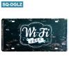 [SQ-DGLZ] Hot Coffee License Plate Store Bar Wall Decoration Tin Sign Vintage Metal Sign Home Decor Painting Plaques Art Poster