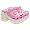 Crocs Мужские кроссовки Wicked x Siren Clog Glinda, розовые, многоцветные 210525-90H