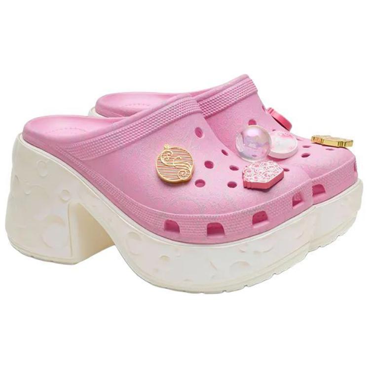 Crocs Мужские кроссовки Wicked x Siren Clog Glinda, розовые, многоцветные 210525-90H
