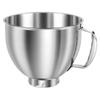 4,5-5 л Миски для стационарных миксеров из нержавеющей стали Большая емкость Миска для смешивания Замена Надежная Чашка для смешивания выпечки Кухонная утварь