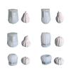 Pumpkin Candle Crafting Mold Silicone Mould for Unique Handmade Crafts Epoxy Resin Desktop Decoration Making Mold