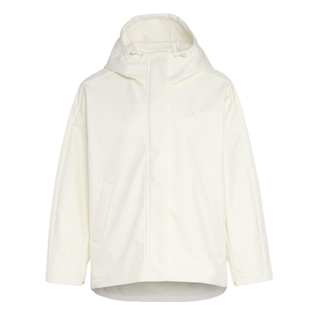 Adidas Женская куртка софтшелл флис спортивная повседневная свободного кроя с капюшоном KS2783