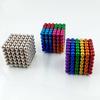 Магнитный неодимовый разноцветный бакбол 5 мм 512 шт. N35 игрушка-головоломка
