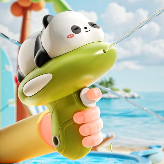 Милая игрушка для мальчиков и девочек, для детей, водяной пистолет, мультяшные животные, на открытом воздухе, вода