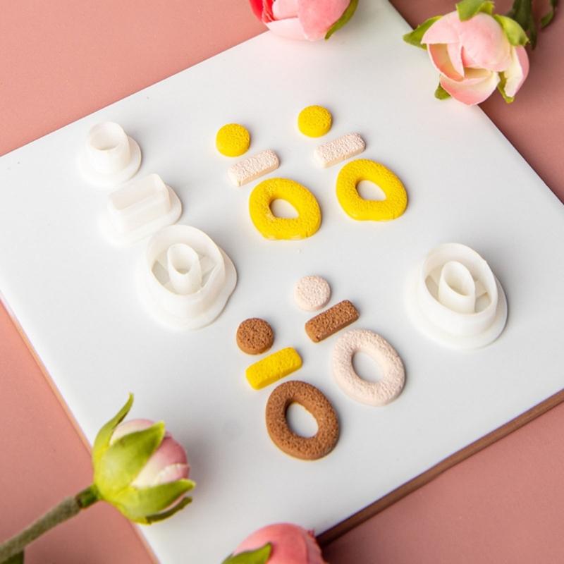 Мягкая керамика, резак для глины, геометрическая форма для вырезания сережек, пластиковая глина, форма для сережек, керамические инструменты для начинающих