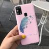 Силиконовый чехол для Samsung M31 M 31 Чехол Свежий Цветок Перо Ударопрочный Чехол для Телефона для Samsung Galaxy M31s M31 s M315 M317 Etui