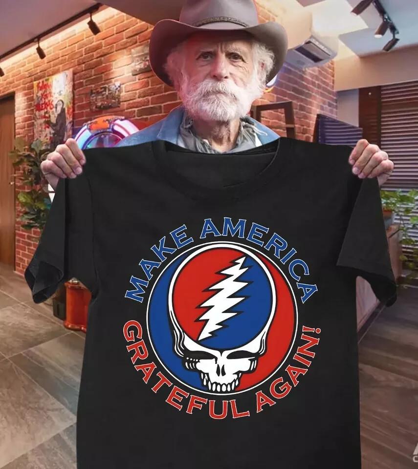 Make America Grateful Again Shirt BLACK Unisex T-Shirt