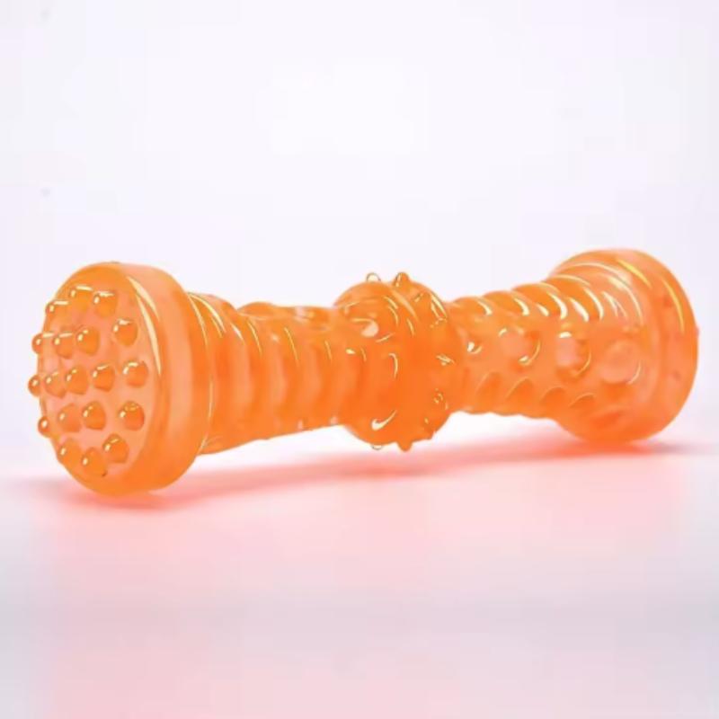 Устойчивая к укусам игрушка для домашних животных Зубная щетка Прочная игрушка для собак Интерактивная игра для щенков Игрушка для собак Резиновая кость для щенков Жевательная игрушка для собак