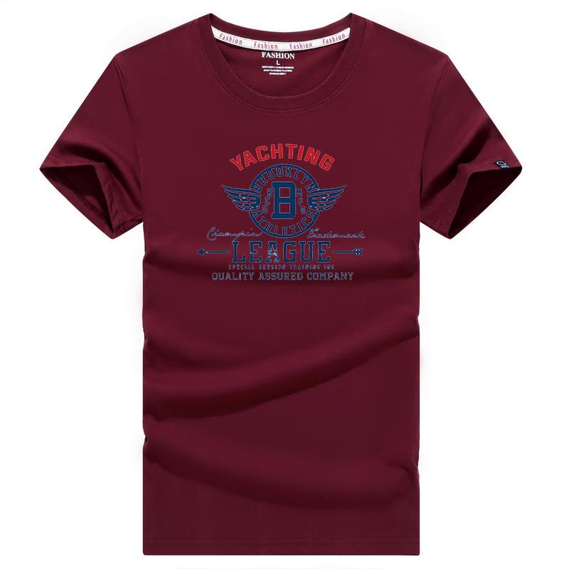 S-5XL Cotton Men Casual Tshirt Short Sleeve Fitness T-shirts Man Slim Sweatshirt Tee Shirt Steetwear