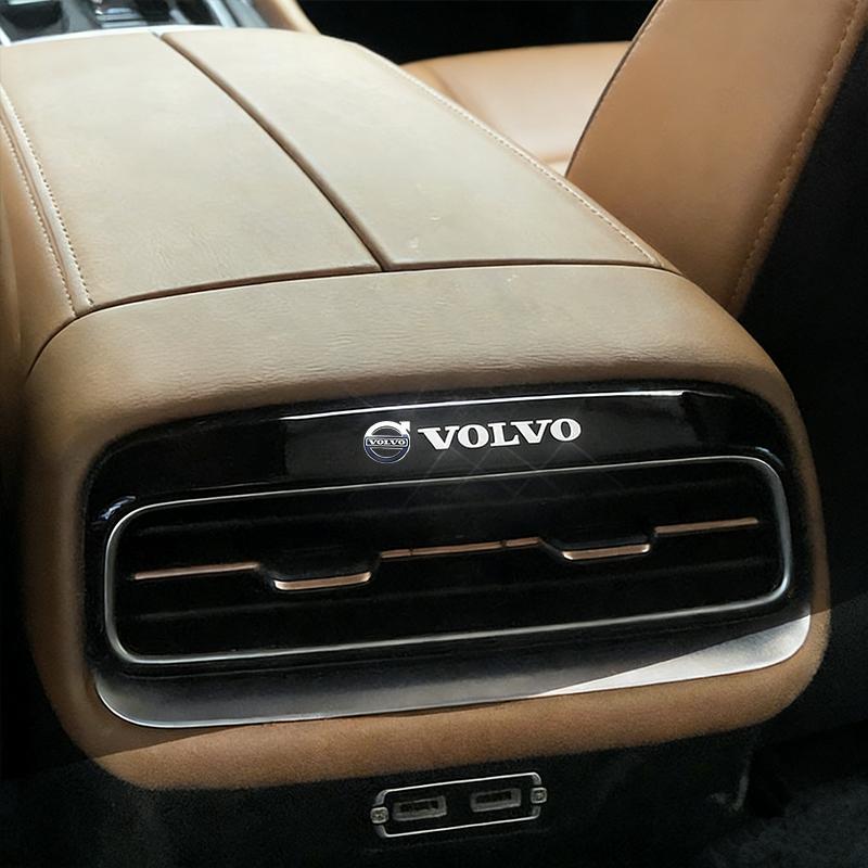 Car Interior Decals Emblem Sticker Accessories for Volvo Rdesign Polestar AWD V50 S60 XC60 S40 XC40 XC90 V60 S80 S90 V90 V70 T6