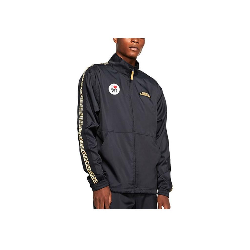 Nike Giannis Coming To America Basketball Jacket Men Jackets Black CQ6309-010