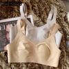 Thin Seamless Lingerie Women's Bra Without Underwire Rabbit Ear Cup Bra Breast Retraction Anti-sagging Large-sized Bra Push Up Bra