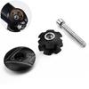 Nut&Top Set Cap 35mm Bicycle Bike Black For 1-1/8\