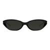Gentle Monster 2026 Series Personality Cat Eye Sunglasses Unisex sunglasses Black MIMOSA-01