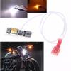 1Pcs Moto Turn Signal Canbus Day Running Light T10/T15 902 904 906 912 921 W16W Led Bulbs 48Smd Dual Color 3014 Chip 12V 3W
