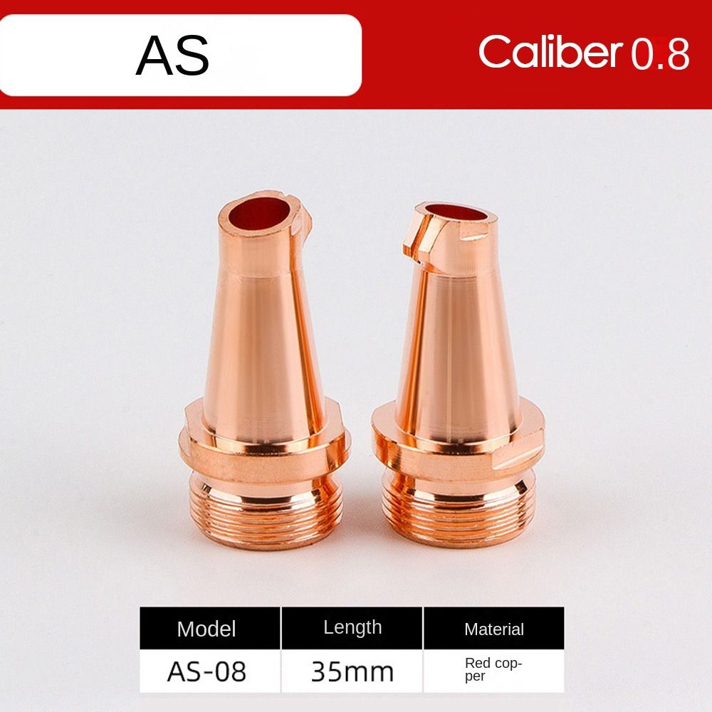 Сварочная горелка M16, красная медь, ручное лазерное сопло для головных частей WEIYE, сварочные аксессуары