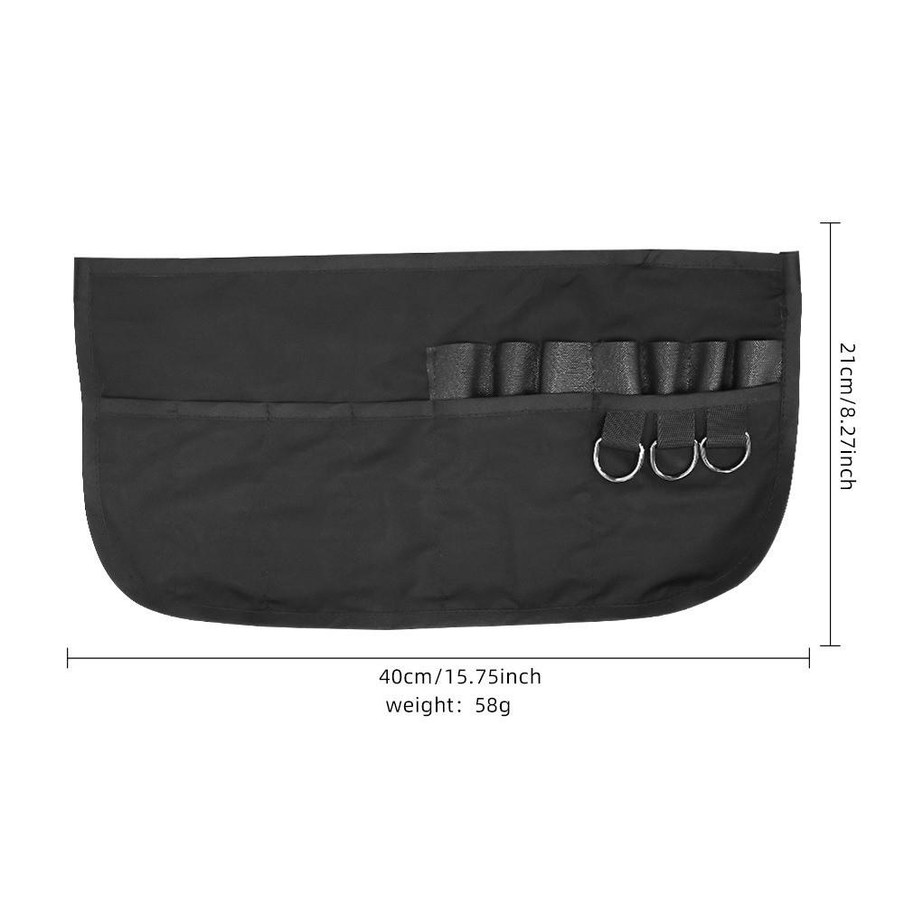 Artist Belt Strap 2 Arrays Apron Bag Waterproof Hair Stylist Half Apron for Women