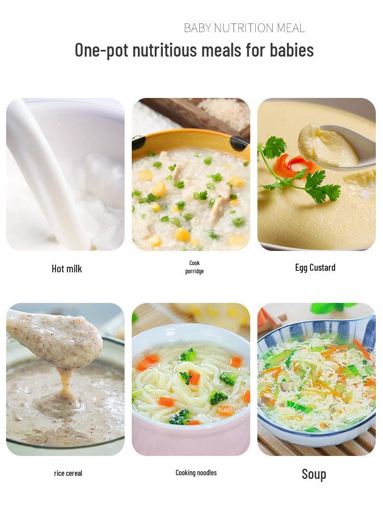 Кастрюля из утолщенного чугуна с антипригарным покрытием для молока и супа, детского питания и лапши