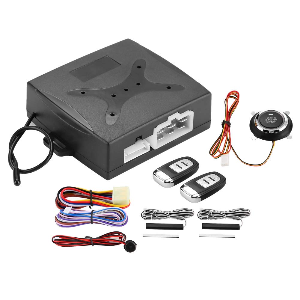 Стартер двигателя система автосигнализации универсальная система автосигнализации ключ зажигания двигателя бесключевой доступ кнопочный пульт дистанционного запуска