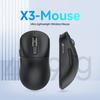X3 PixArt PAW3395 Bluetooth Mouse 2.4G Tri-Mode Connection, 26000dpi, 650IPS, 49g Lightweight Macro Gaming Mouse